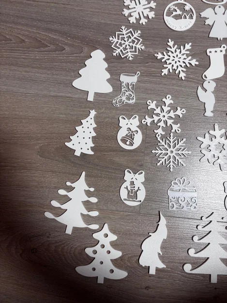 Bộ sưu tập 75 mẫu trang trí cây thông Noel in 3D độc đáo - Image 5