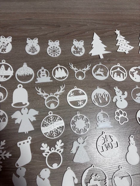 Bộ sưu tập 75 mẫu trang trí cây thông Noel in 3D độc đáo - Image 7