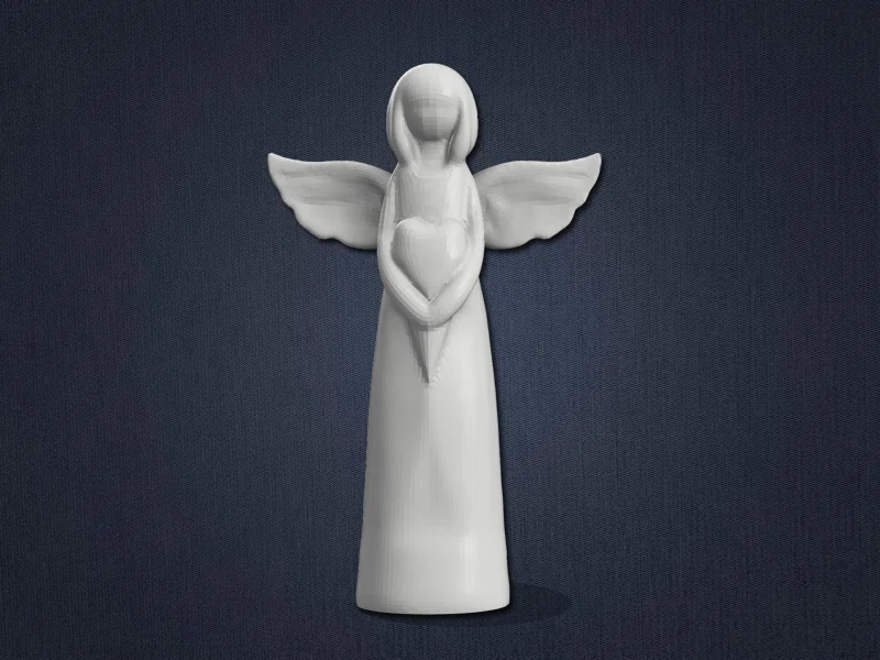 Tượng Thiên Thần Tối Giản – Kỷ Vật Thiên Thần - Image 1