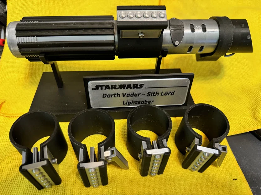 Kiếm ánh sáng Darth Vader (Darth Vader Lightsaber) – nhiều phiên bản Middle Ring - Image 2