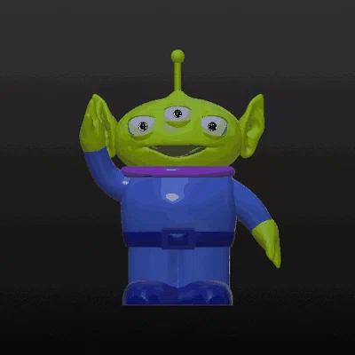 Mô hình 3D chú Alien đáng yêu từ phim hoạt hình Toy Story