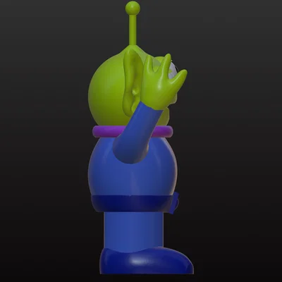 Mô hình 3D chú Alien đáng yêu từ phim hoạt hình Toy Story