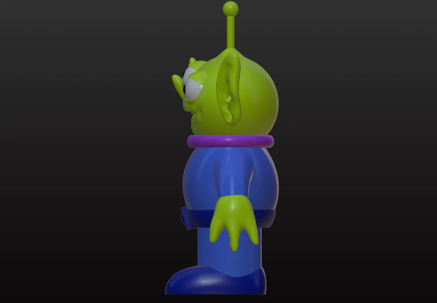 Mô hình 3D chú Alien đáng yêu từ phim hoạt hình Toy Story - Image 5
