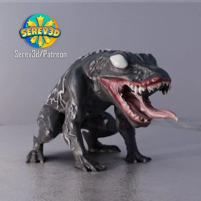 Venom Frog - Mô hình ếch Venom từ phim Venom - Serev3D