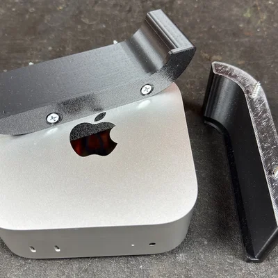 Giá gắn Mac Mini M4 dưới gầm bàn (Mac Mini M4 Under Desk Mount)