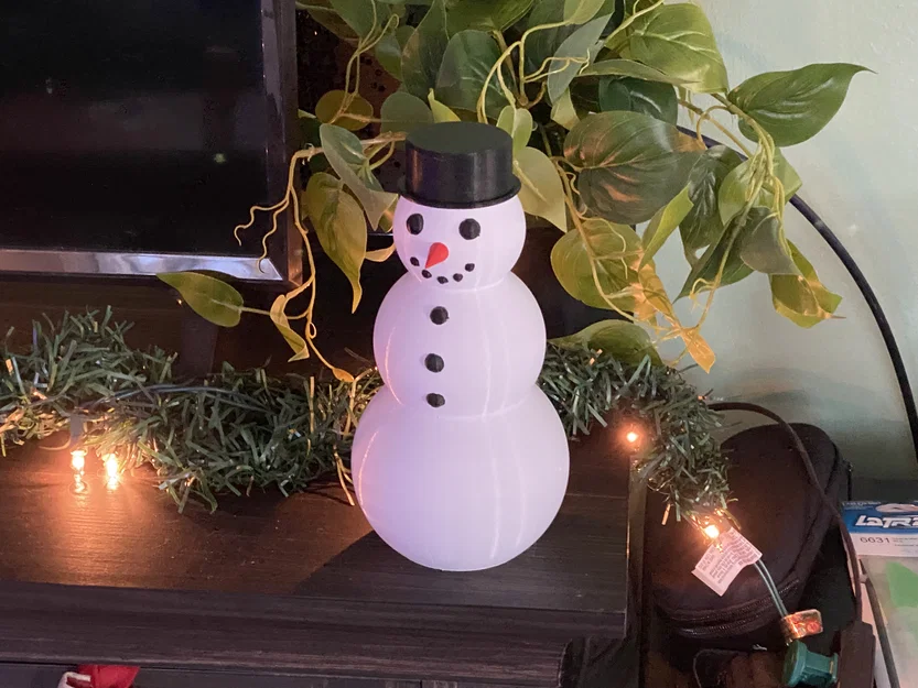 Mô hình người tuyết 3D trang trí Giáng sinh dễ thương - Image 1