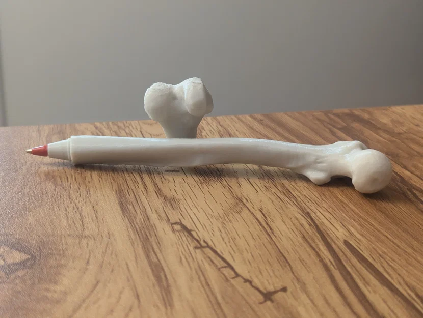 Bút Hidden Femur Pen – Xương đùi giấu bút bên trong - Image 1