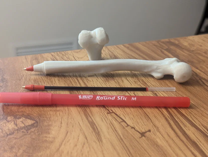 Bút Hidden Femur Pen – Xương đùi giấu bút bên trong - Image 2