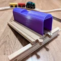 Hầm chui tàu gỗ Brio Wooden Train Tunnel (compatible Brio) - Thumbnail 2