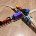 Hầm chui tàu gỗ Brio Wooden Train Tunnel (compatible Brio) - Thumbnail 3