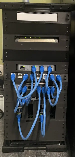 Mini Network Rack (Rack mạng mini in 3D) - Image 2
