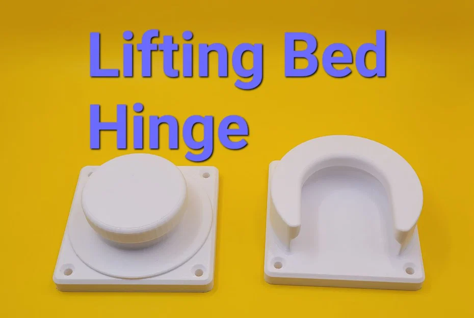 Bản lề nâng giường (Lifting Bed Hinge) 90x90x47mm - Phụ kiện DIY - Image 1