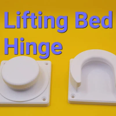 Bản lề nâng giường (Lifting Bed Hinge) 90x90x47mm - Phụ kiện DIY