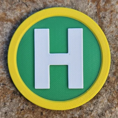 Helipad Disk – Đĩa bãi đáp cho trực thăng đồ chơi