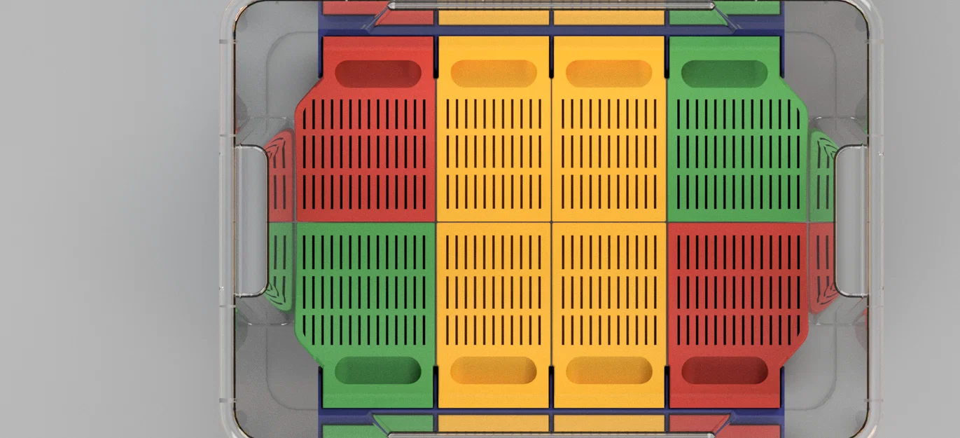 Hộp drybox Samla 22L với hộp đựng silica gel - Image 5