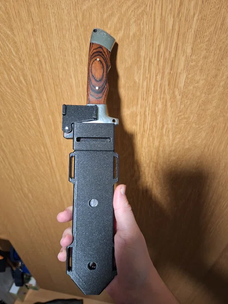 Bao đựng dao 3D (Knife Holster) chắc chắn cho lưỡi dài 19cm - Image 1