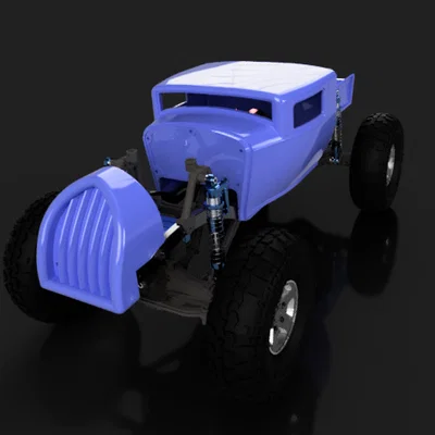 Thân xe SCX10 Hotrod body