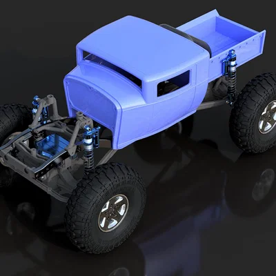 Thân xe SCX10 Hotrod body