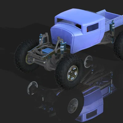 Thân xe SCX10 Hotrod body