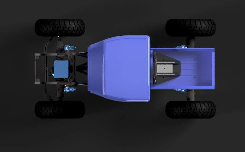 Thân xe SCX10 Hotrod body - Image 5