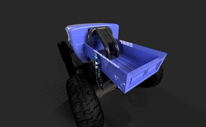 Thân xe SCX10 Hotrod body - Image 8