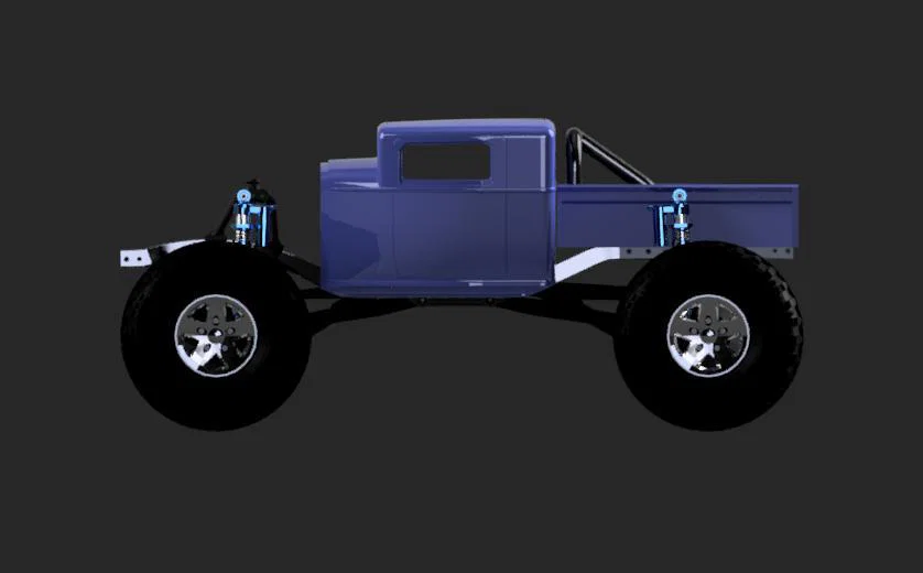 Thân xe SCX10 Hotrod body - Image 9