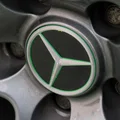Nắp chụp mâm ALUTEC 64mm | Bản trơn & logo Mercedes - Thumbnail 1