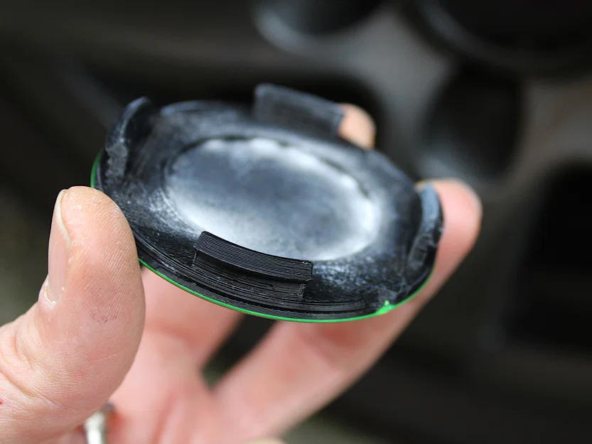 Nắp chụp mâm ALUTEC 64mm | Bản trơn & logo Mercedes - Image 4