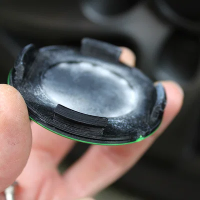 Nắp chụp mâm ALUTEC 64mm | Bản trơn & logo Mercedes