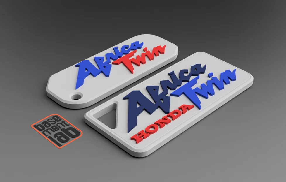 Africa Twin Honda - Móc khóa (Keychain/Portachiavi/Porte-clés/钥匙链/Schlüsselanhänger) - Image 1