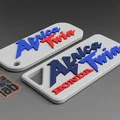 Africa Twin Honda - Móc khóa (Keychain/Portachiavi/Porte-clés/钥匙链/Schlüsselanhänger) - Thumbnail 1