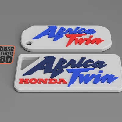 Africa Twin Honda - Móc khóa (Keychain/Portachiavi/Porte-clés/钥匙链/Schlüsselanhänger)