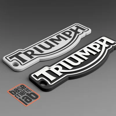 Triumph Keychain - Portachiavi - Porte Clès - 钥匙链 - Schlüsselanhänger