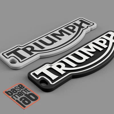 Triumph Keychain - Portachiavi - Porte Clès - 钥匙链 - Schlüsselanhänger