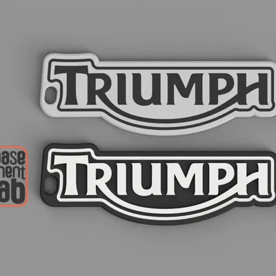 Triumph Keychain - Portachiavi - Porte Clès - 钥匙链 - Schlüsselanhänger
