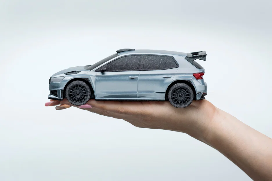 Škoda Fabia RS Rally2 (mô hình xe rally 3D) - Image 1