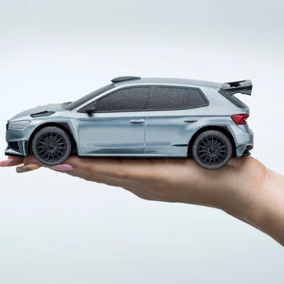 Škoda Fabia RS Rally2 (mô hình xe rally 3D)
