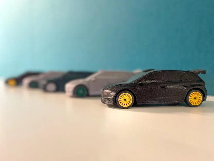 Škoda Fabia RS Rally2 (mô hình xe rally 3D) - Image 8