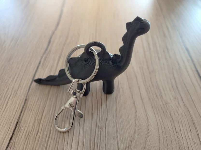 Móc khóa khủng long phong cách siêu đáng yêu - Image 1