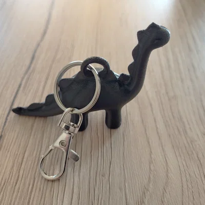 Móc khóa khủng long phong cách siêu đáng yêu