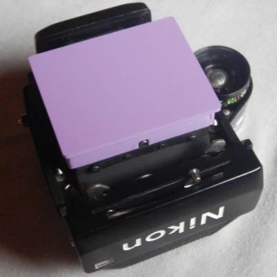 Nắp che khe dưới viewfinder Nikon F & F2 (Cover cho viewfinder Nikon F/F2)