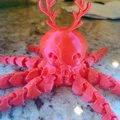Bạch tuộc Giáng sinh (Christmas Octopus) in 3D đáng yêu - Thumbnail 3