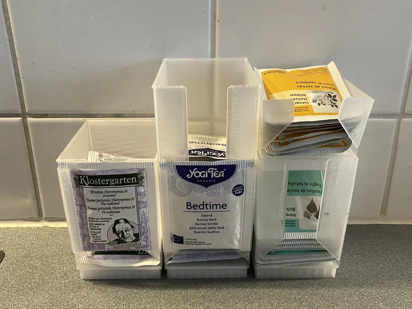 Hộp Trà Xếp Chồng (Stackable Tea Box) - Image 1