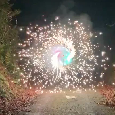 Catherine Firework Wheel “Minya” - Pinwheel Pyro Modular