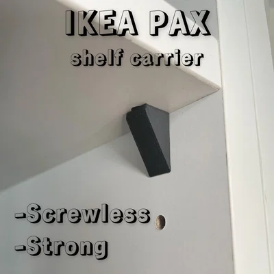 Chốt/giá đỡ kệ IKEA PAX (shelf pin/bracket/carrier/holder/support)