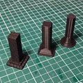 Bộ mẫu cột trụ TTRPG 3D - Tối ưu cho sa bàn 1x1 inch - Thumbnail 1