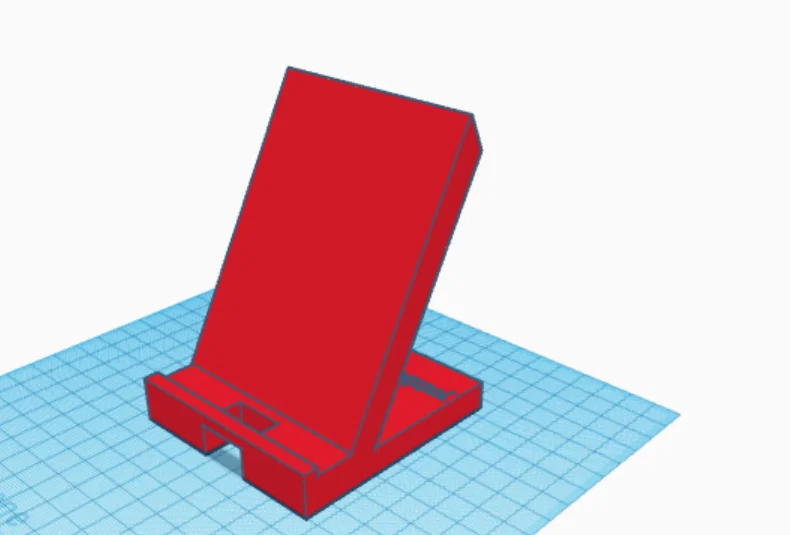 Giá đỡ điện thoại 3D tiện lợi, in không cần support (Easy Handy Holder) - Image 1