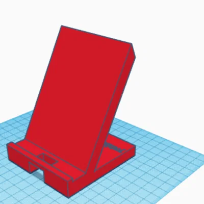 Giá đỡ điện thoại 3D tiện lợi, in không cần support (Easy Handy Holder)