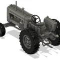Mô hình máy kéo Allis-Chalmers D17 tỉ lệ 1:8 - File in 3D chi tiết - Thumbnail 5