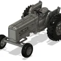 Mô hình máy kéo Allis-Chalmers D17 tỉ lệ 1:8 - File in 3D chi tiết - Thumbnail 6